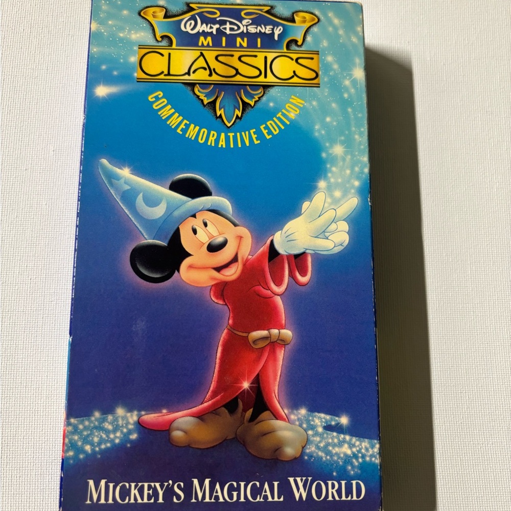 Vintage Disney Mickey's Magical World VHS
